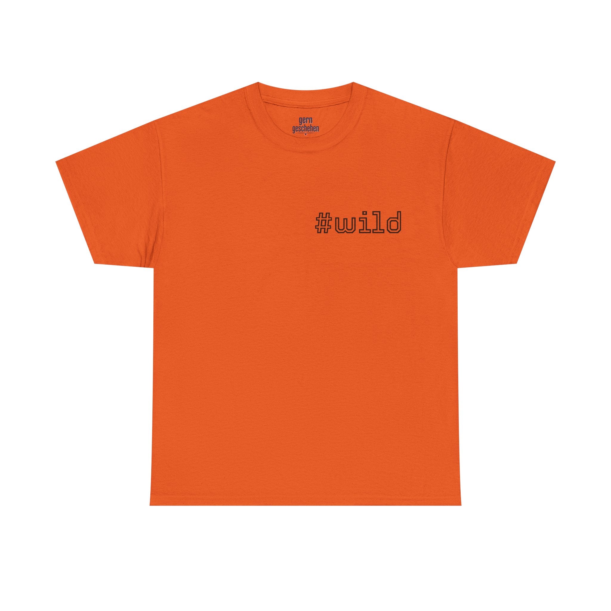 Unisex schweres Baumwoll-T-Shirt #wild
